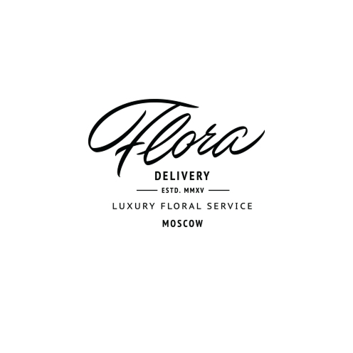 Логотип Flora Delivery — леттеринг Сергея Шапиро
