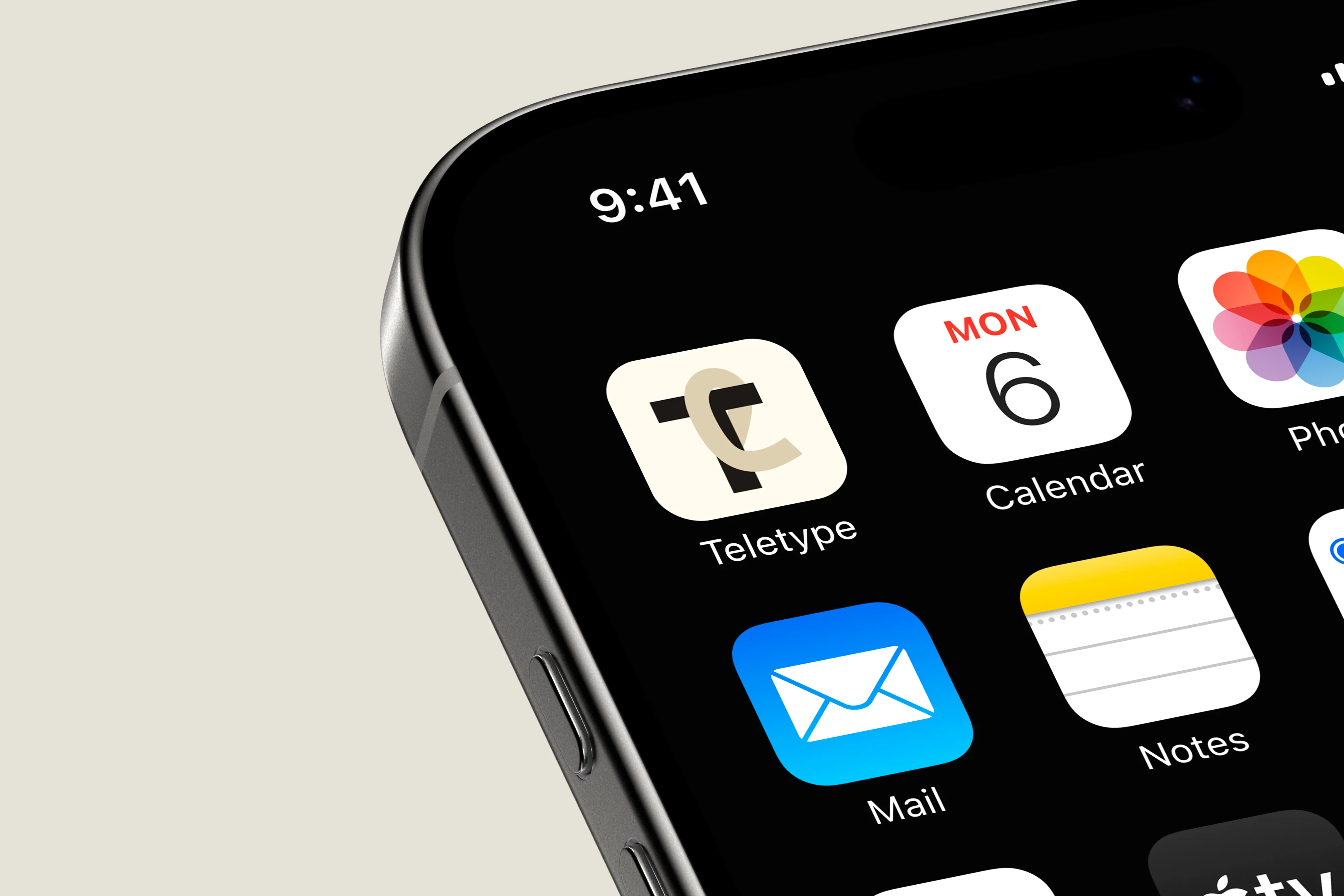 Иконка приложения Teletype на iPhone