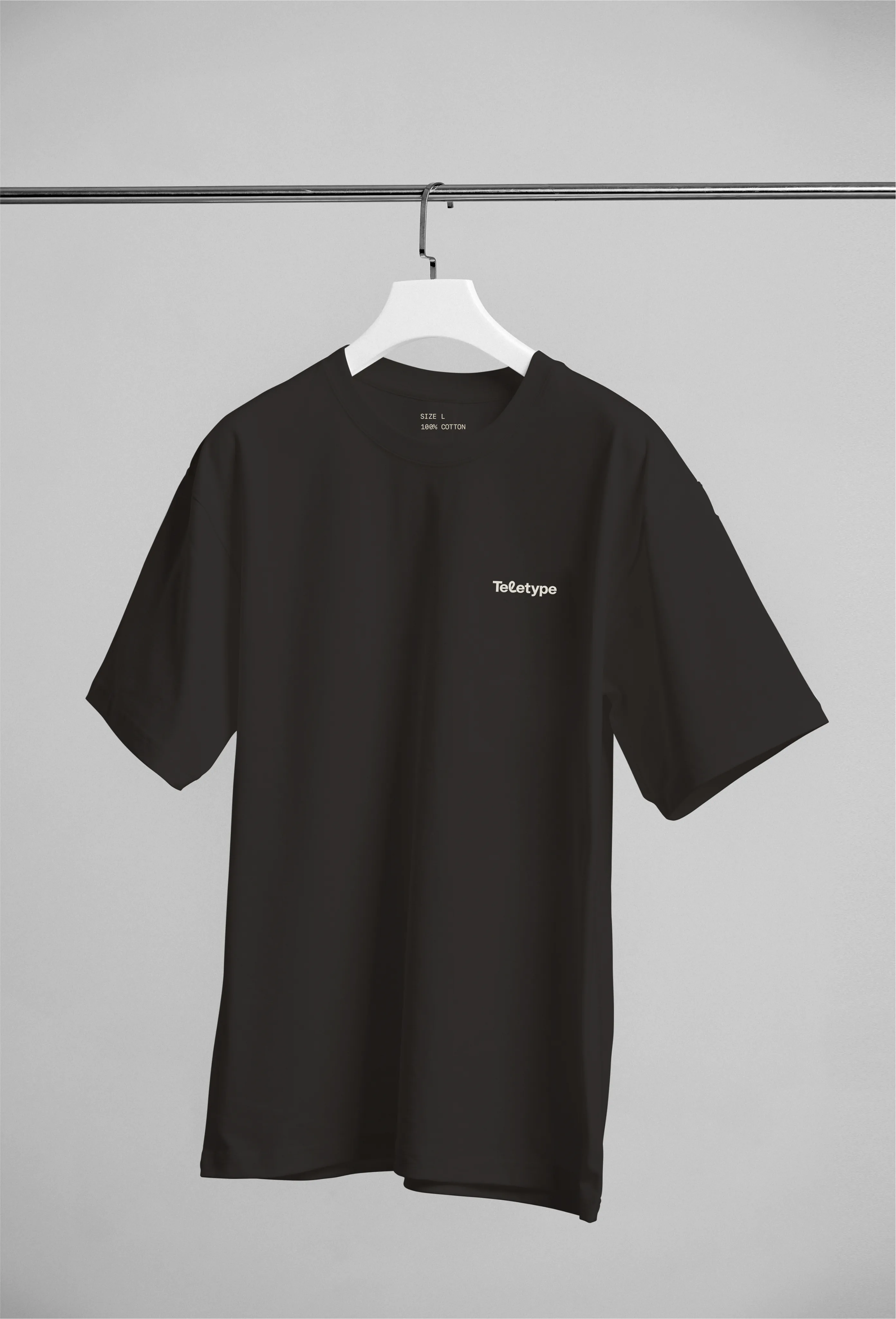 Футболка с логотипом Teletype
